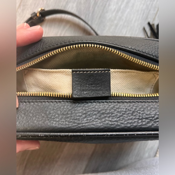 Gucci Disco SoHo crossbody pebbled leather - Picture 10 of 14